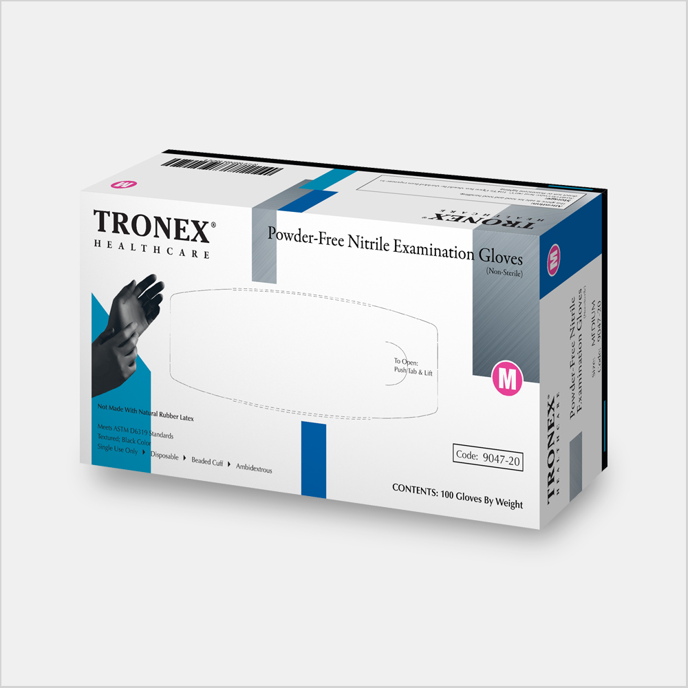 Black Nitrile Gloves 100 ct.